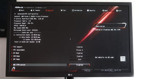 Update the BIOS .